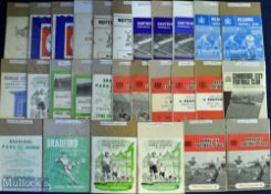Collection of 144 Assorted 1958 to late 1960s 'pocket size' Football Programmes inc good mix of both