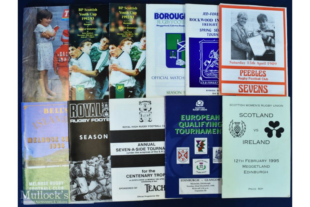 Scottish Rugby etc Selection (11): Real variety from north of the border her: Scotland Women v