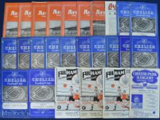 54 Assorted 1952/3 Programmes London clubs feature heavily, mixed conditions