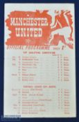 1944/45 Manchester Utd v Bolton Wanderers war league north cup final 2nd leg, at Maine Road,