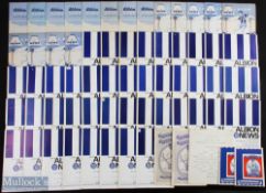 Collection of football programmes to include West Bromwich Albion v 1955/56 Preston NE, 1956/57