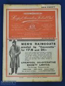 Pre-War 1936/37 Liverpool v Chelsea Programme 1 May 1936 in excellent condition, no writing
