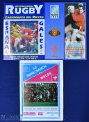 1994 Wales Overseas Rugby Programmes (3): Harder-to-find trio, v Portugal and v Spain in RWC