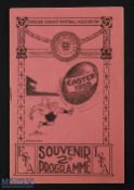 1935 England v Ireland schools international match programme 22 April 1935 at Anfield, Liverpool;