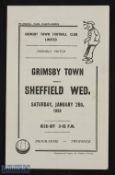1962/63 (the season when football closed down from late December to early March) Grimsby Town v