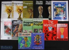 1966-2006 World Cup Programmes, to include a 1966 brochure, a 1966 reprinted programme, 2 1970 world