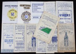 Selection of Chippenham Town FC homes at Hardenhuish Park; 1950/51 Cheltenham Town reserves, 1952/53