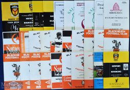 Club Rugby Programme Collection (c.100): Wide ranging selection, mostly 1980s onwards, primarily