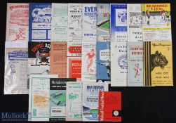 1949-1959 Football Programmes, to include Queens Park Rangers v Swindon 4th Oct 1949, Charlton v