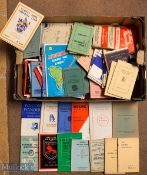 1931-1960 Football Club Handbooks, a large collection of handbooks, with noted books of Cardiff