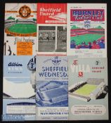 1953/54 Manchester Utd away match programmes Wolverhampton Wanderers (Champions), Sheffield Utd (