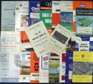 Collection of representative match programmes to include FA XI v 1956 Army XI (Duncan Edwards, Eddie