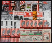 Selection of Sunderland home match programmes 1947/48 Sheffield Utd, 1951/52 Aston Villa, 1953/54