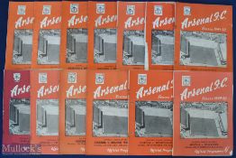 80+ 1945/6 – 1949/50 Season Programmes London clubs feature heavily but also includes 5 x Manchester