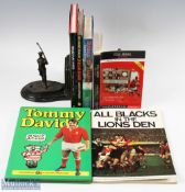 Wales etc Rugby Books inc Signed (6): Tommy David, entertaining colourful hardback well