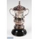1982 Hallmarked Silver FA Challenge Cup 8 Inch Trophy Cup scale replica of the of the Challenge - Image 3 of 5