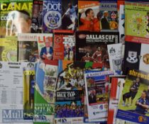 Manchester Utd friendly away match programmes from 1964 Shamrock Rovers onwards, a huge selection of