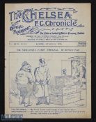 1935/36 Chelsea v Grimsby Town Div. 1 match programme 4th January 1936; creases, fair at best