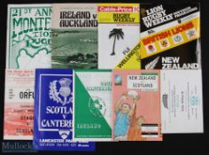 New Zealand Interest Rugby Package (7): British & I Lions 1977, 1st test, Wellington; Otago and