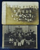 1888-1905 Rugby Postcard Heaven (2): Marvellously atmospheric, if worn, very old photographic