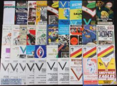 Selection of Assorted Rugby League Programmes from 1950s onwards features some Finals, defunct clubs