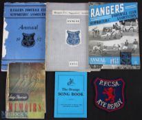 1951-1953, Rangers Football Supporters Association Annuals the 1952 annual has a loose front cover
