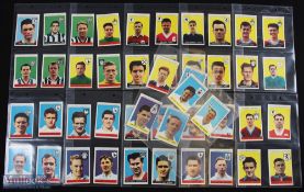 1958-59 Planet Series ABC Bubble Gum Cards Full Set of 48 coloured cards heads and shoulders good