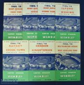 Selection of FA Amateur Cup final programmes 1954 Crook Town v Bishop Auckland, 1955 Bishop Auckland