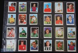 1970s Nabisco Foods Footballer Cards, full set of 24 cards pus 18 duplicates