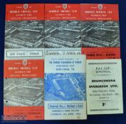 Selection of FA of Ireland Cup semi/final's to include 1953 Evergreen v St Patrick's Athletic,