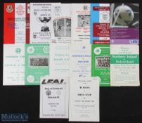 Woman's football match programmes to include WFA Cup s/f's to include 1992 Wimbledon v Red Star