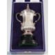 1982 Hallmarked Silver FA Challenge Cup 8 Inch Trophy Cup scale replica of the of the Challenge - Image 5 of 5