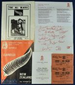 1972-3 'That Win' Llanelli Rugby Memorabilia (6): Some scarce: Original programme from the 9-3