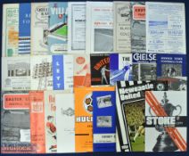 Collection of FA Cup Tie match programmes 1947/48 Blackpool v Colchester Utd, 1954/55 Norwich City v