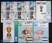 1991/1999 RWC Rugby Programmes etc (7+): 1991, Scotland v England Semi-Final & England v NZ in Pool;