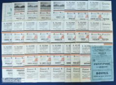 1948-1971 Pontypool Mostly Home Rugby Programmes (52): Great collection including a few aways,