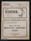 1938/39 Grimsby Town v Liverpool Div. 1 match programme 15 April 1939; fair/good.