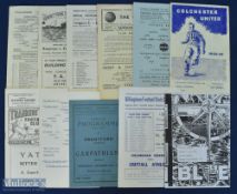 Selection of reserves football programmes 1946/47 Brentford v Carpathians (friendly), 1948/49