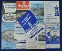 Selection of FAC semi-finals to include 1957/58 Bolton Wanderers v Blackburn Rovers, Manchester