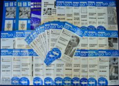 Collection of Stockport County home programmes 1956/57 Derby County, Crewe Alexandra, 1958/59