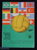 1954 World Cup Official Brochure Programme autograph album / tournament brochure, overall good