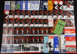 Collection of Manchester Utd programmes including 1964/65 homes (19) including Everton (ICFC),