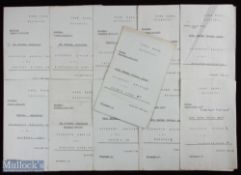 Selection of Plymouth Argyle reserve match programmes to include Football Combination issues 1961/62