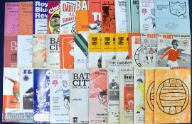 Collection of League and Non League Programmes featuring clubs that have dropped out of the Football