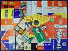 Collection of Wales international match programmes to include 1954 Ireland, 1956 Ireland, 1958
