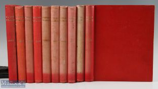 1962-1975 Rugby World Magazine Bound Volumes (10): What an archive: identically bound in red