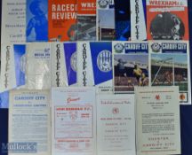 Selection of Welsh Cup final programmes 1968 Hereford Utd v Cardiff City (2 legs), 1969 Cardiff City