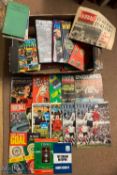 A Quantity of Football Books and Albums to include football monthly world cup souvenir Lion &