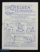 1928-29 Chelsea v Swansea Town Football Programme 25th August 1928 division two