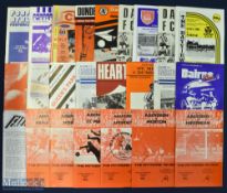 Collection of Scottish programmes to include 1970/71 Aberdeen v Dundee Utd (SC replay), 1957/58